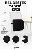 Titanseat Visco Ortopedik Bel ve Sırt Minderi