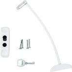 Microcase Çelik Halatlı Anahtarlı Kablolu Pvc Kapı Pencere Emniyet Hırsız Çocuk Güvenlik Kilidi - BEYAZ AL5186 1 ADET