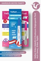 Hamilelik Planlama Seti - 5 Adet Ovulasyon (Yumurtlama) + 2 Adet Erken Gebelik Testi