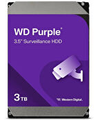 Western Digital Purple 6TB 5400RPM 64MB SATA3 3.5" Güvenlik Harddisk (WD60PURZ)