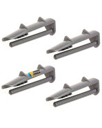 Arçelik Uyumlu 9485FI Bulaşık Makinesi Arka Ray Kapağı Sepet Pimi 4 Adet