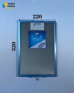 Siemens: LC75652 | 220x320 mm | Aspiratör & Davlumbaz Tel Yağ Filtresi | Model: 00362380 | 22x32 cm