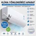 Klima Yönlendirici Aparat 58-105 cm | Ayarlanabilir Klima Hava Yönlendirici ve Rüzgar Kesici