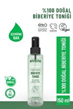 Siveno %100 Doğal Biberiye Suyu Saç Dökülmesi Karşıtı ve Hızlı Saç Uzatma Etkili Saç Toniği 150 ml