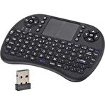 MI7A Akıllı Tahta ve Akıllı Tv Için Fare Özellikli LED Işıklı Kablosuz Mini Klavye