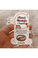 20 Adet Gökkuşağı Konsept 1 yaş Doğum Günü Yenidoğan Magnet Hediyelik