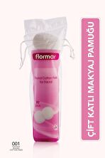 Flormar Yuvarlak 80'li Makyaj Temizleme Pamuğu - Cotton Pads - 001 - 8690604175031