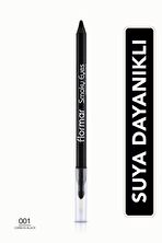 Flormar Buğulu Makyaj Göz Kalemi Karbon Siyah-smoky Eyes Waterproof Eyeliner-001 Carbon Black-8690604138128