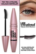 Maybelline New York Maybelline Mini Jel Göz Kalemli Lash Sensational Yelpaza Etkili Maskara Seti