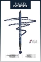 Smokey Eye Pencil Waterproof Aplikatörlü Suya Dayanıklı Göz Kalemi - 02 Deep Blue - Lacivert