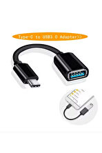 Yeni 2025 Usb C Usb 3.0 Otg Kablo Type-c Erkek To Usb 3.0 Dişi Typec Otg Veri Aktarma Kablosu