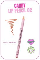 Lip Candy Dudak Kalemi 02 Sugarcane - Nude