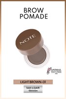 Brow Pomade Kalıcı Kaş Pomadı - 01 Light Brown - Açık Kahverengi