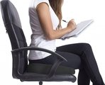 Visco Ortopedik Ofis Koltuk Sandalye Bel Destek Yastık Viskon Minderi Sırt Dayama Yastığı Bel Minderi