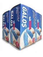 Dolphin Tek Kullanımlık Kalın Pratik Kutulu Galoş - Mavi - 100 Adetlik 3 Paket
