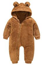 Kız Erkek Bebek Ve Çocuk Peluş Ayıcık Uyku Astronot Tulum