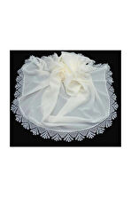 Iğne Oyalı Örtü 70*140 Renk Krem