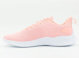 Peak Running EW02428H Kadın Pembe Beyaz Kaymaz Taban Ortopedik Nefes Alabilen Garantili Rahat Hafif Günlük Sneaker Yürüyüş Koşu Spor Ayakkabısı