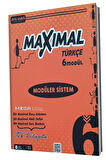 6. Sınıf Maximal Modüler Sistem Matematik, Fen, Türkçe Seti (3 Kitap)