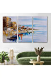 Mykonos Limanı Duvar Tablosu-1209