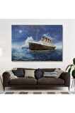 Titanik Gece Manzarası Duvar Tablosu-1238