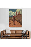 Amerikalı Kovboy Dekoratif Duvar Tablosu-6280