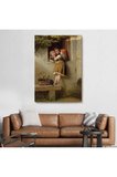 Pencerede Sohbet Eden Çocuklar Tablosu, Johann Georg Meyer Von Bremen-6305