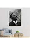 Martin Luther King Dekoratif Kanvas Duvar Tablosu-6374