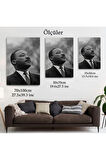 Martin Luther King Dekoratif Kanvas Duvar Tablosu-6374