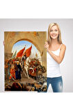 Fatih Sultan Mehmet Istanbul'a Girişi Tablosu - Fausto Zonaro -6439