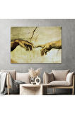 Ademin Yaratılışı Tablosu - The Creation Of Adam-6596