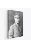 Atatürk Portre Tablosu Mustafa Kemal Atatürk Dikdörtgen Dekoratif Kanvas Tablo-cv-75