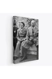 Atatürk Portre Tablosu Mustafa Kemal Atatürk Dikdörtgen Dekoratif Kanvas Tablo-ft-144
