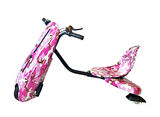 Drift Car Elektrikli Kaykay Drift Scooter Bluetoothlu Grafity Desenli Kasa D05