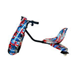 Drift Car Elektrikli Kaykay Drift Scooter Bluetoothlu Grafity Desenli Kasa D09