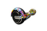 CityMate Elektrikli Kaykay Full Ledli Hoverboard D-22 Bluetooth Hoparlörlü 6.5 Inch Desenli Çanta Hediye