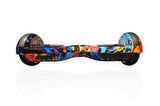 CityMate Elektrikli Kaykay Hoverboard Bluetooth Hoparlörlü 6.5 Inch Grafiti D26