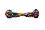 CityMate Elektrikli Kaykay Hoverboard Bluetooth Hoparlörlü 6.5 Inch Grafiti D26