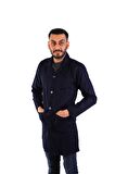 ESER - Bay Alpaka Önlük Çıtçıtlı - Lacivert