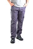 ESER - 7-7 Gabardin Komando Cepli İş Pantolonu - Kışlık - Gri