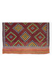 176x335 cm Eski Dekoratif El Dokuması Cicim Kilim, %100 Yün