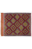 176x335 cm Eski Dekoratif El Dokuması Cicim Kilim, %100 Yün