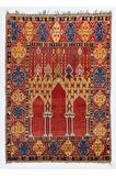 146x200 cm Yeniden Üretilmiş El Dokuması Halısı, Bistritza Halı