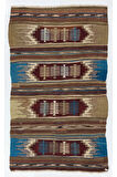 142x233 cm Eski Rustik Kilim, Düz Dokuması Yünlü Halı