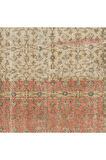 146x388 cm Eski El Yapımı Anadolu Yolluk Uzun Halı - Soluk Kırmızı ve Bej Renkler