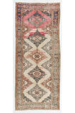 145x351 cm Türünün Tek örneği Eski El Yapımı Anadolu Yolluk Halı, Koridor Halısı, Antre Hol Halı