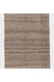 127x410 cm Çizgili Eski El Dokuması Kilim Yolluk. %100 Doğal Yün Halı