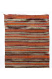 143x327 cm El dokuması Eski Türk Kilimi (Düz dokuma), Tamamen Yün Halı
