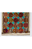 167x264 cm Eski El Yapımı Türk Patchwork Kilim. Düz Dokuma Kilim