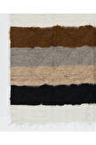 180x223 cm Yumuşak Tiftikli Kilim, Battaniye, Eski Yatak Örtüsü, El Yapımı Kanepe Örtüsü